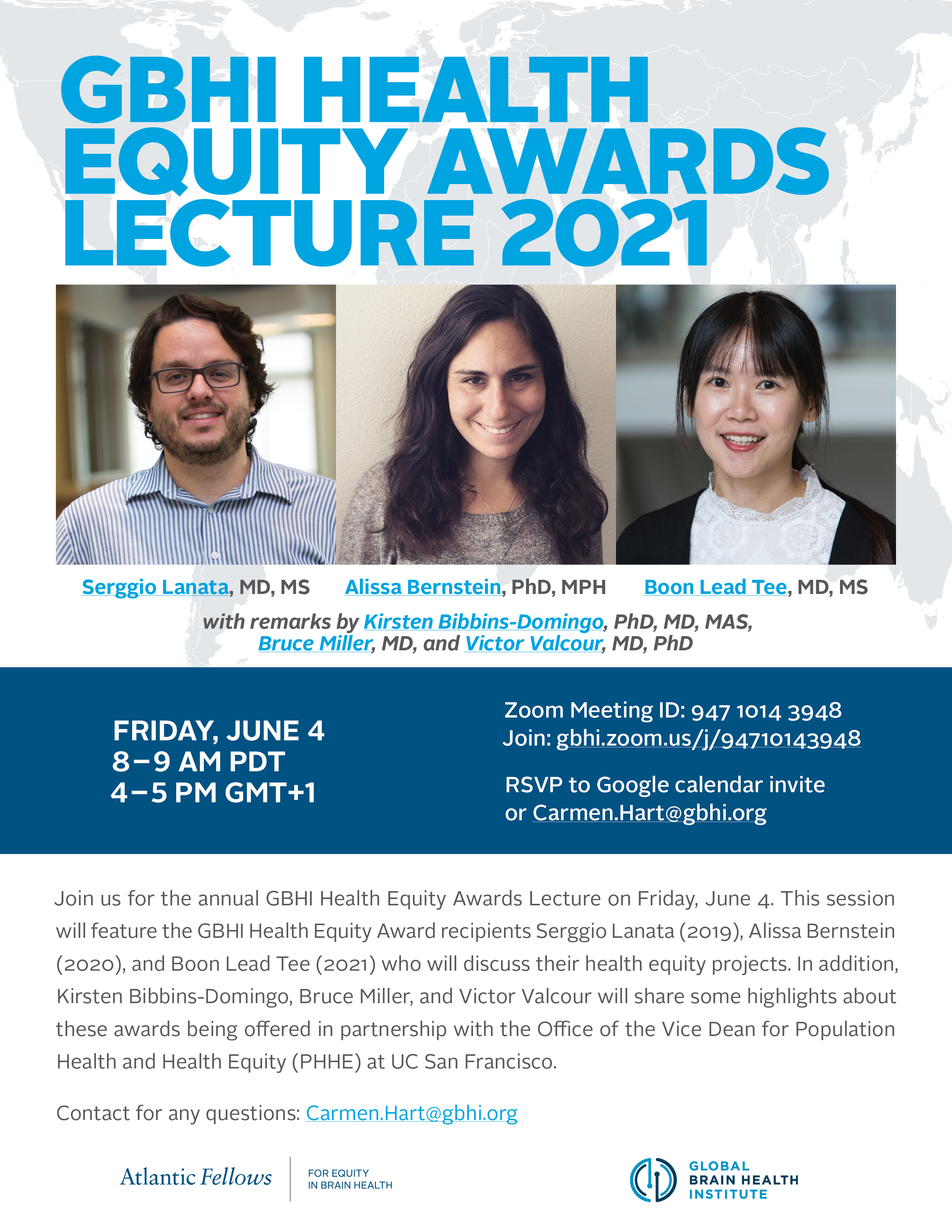 Equity Award Event Flyer